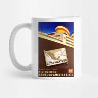 Cuba to Mexico - Vintage Travel Mug